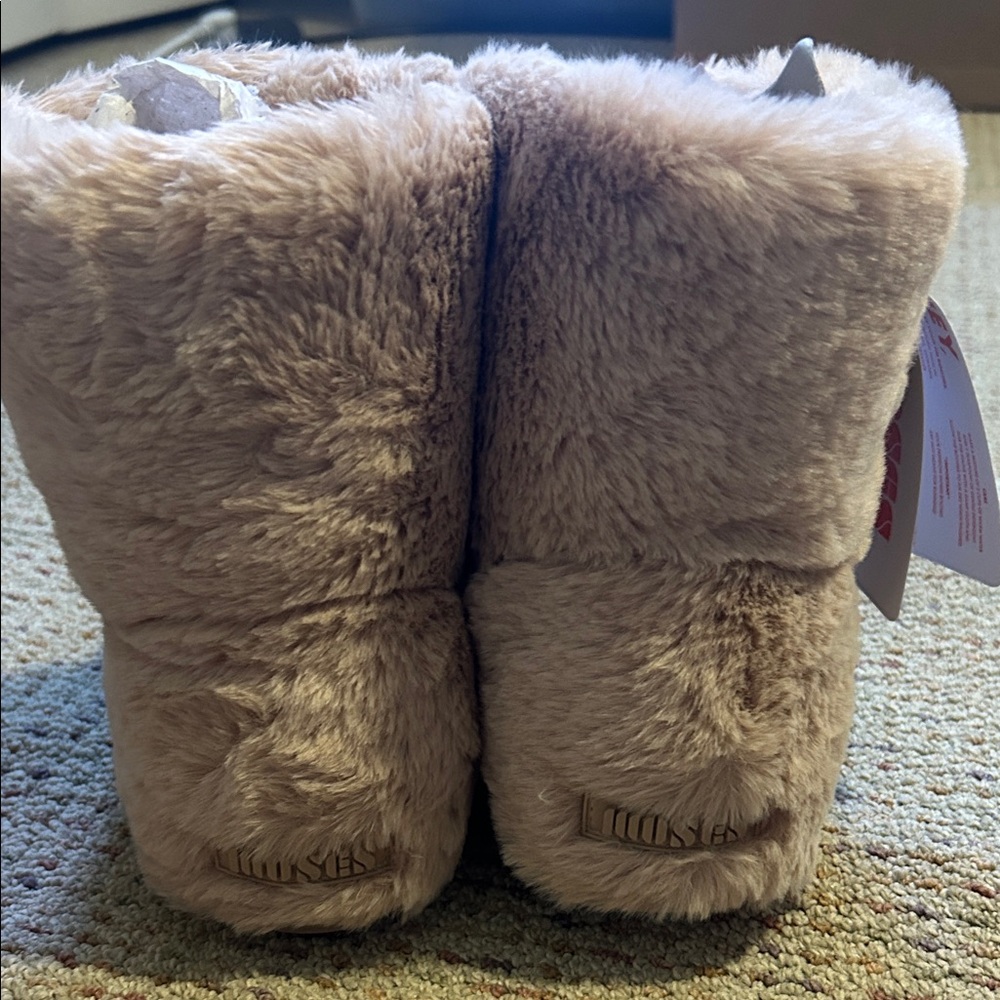 Freedom Moses KUSH COLLECTION  Sativa Cozy Tan Winter Boots for Women - Picture 7 of 16